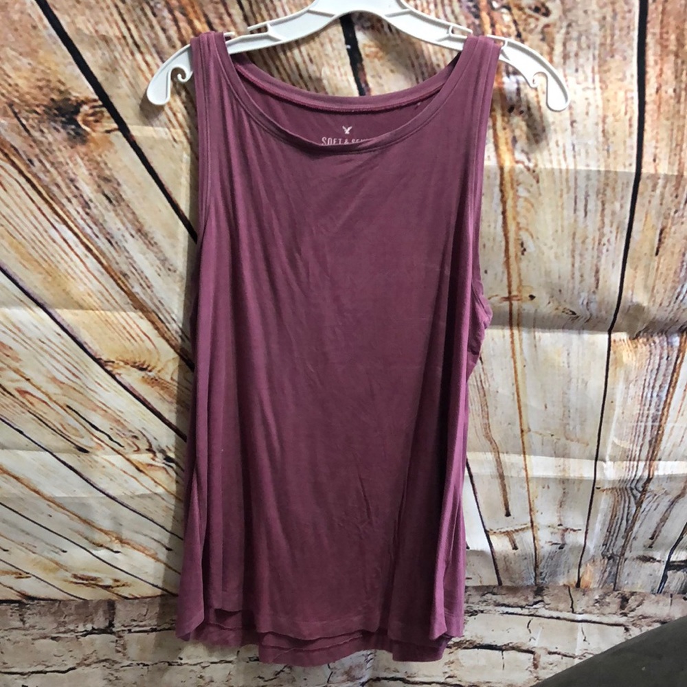 Purple tank top